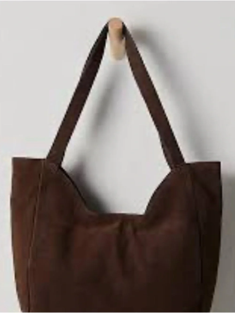 Free People Brown Suede Embroidered Hobo Bag